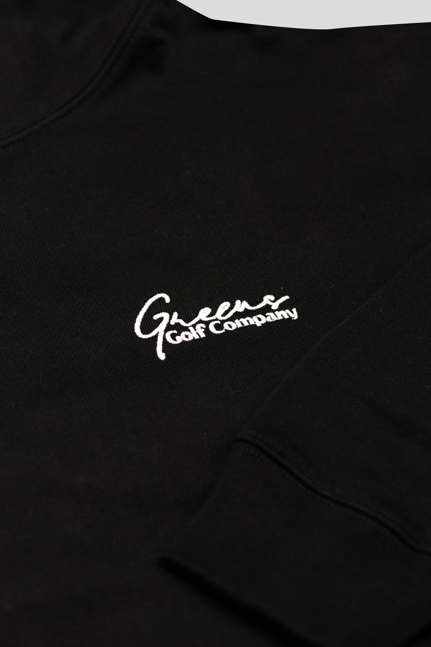 Greens Hoodie - Black