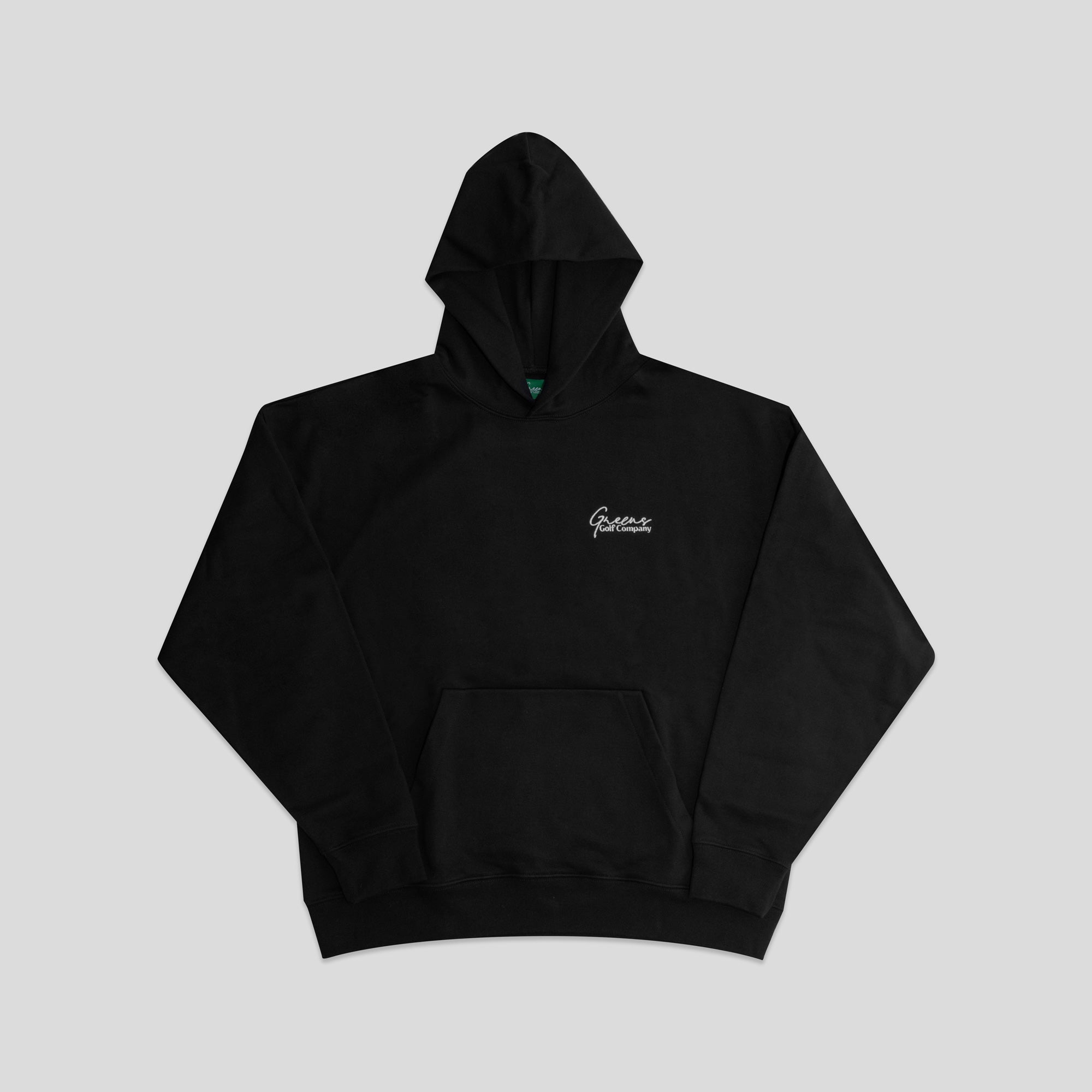 Greens Hoodie - Black