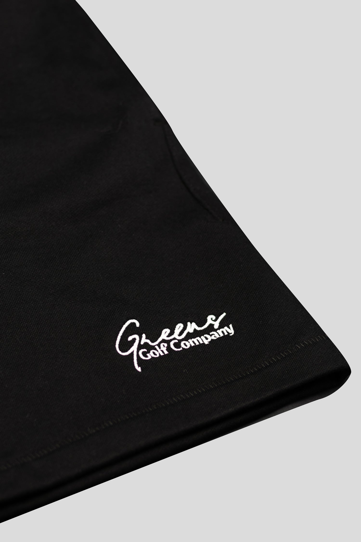 Greens Sweat Shorts - Black