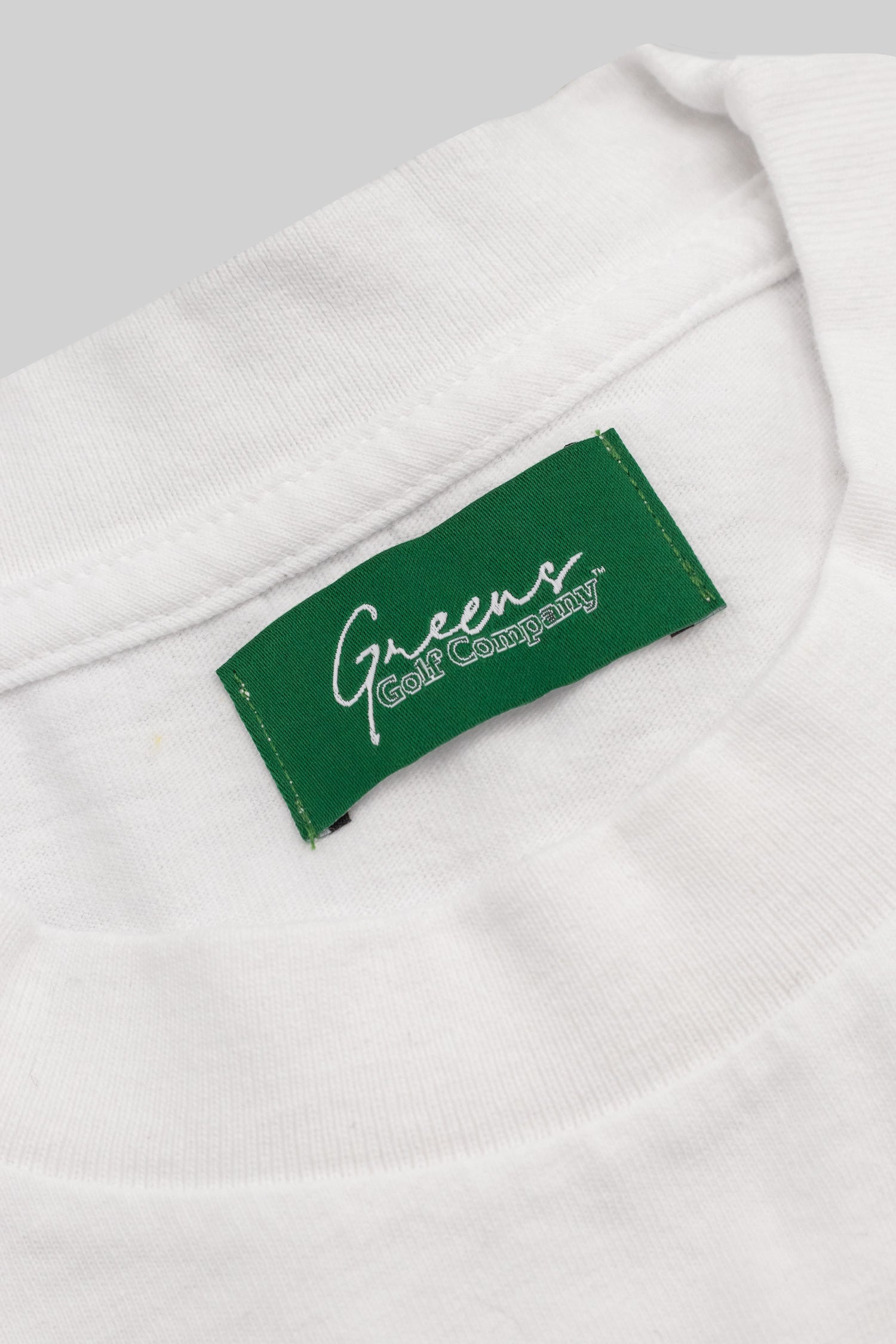 Greens Logo Tee - White