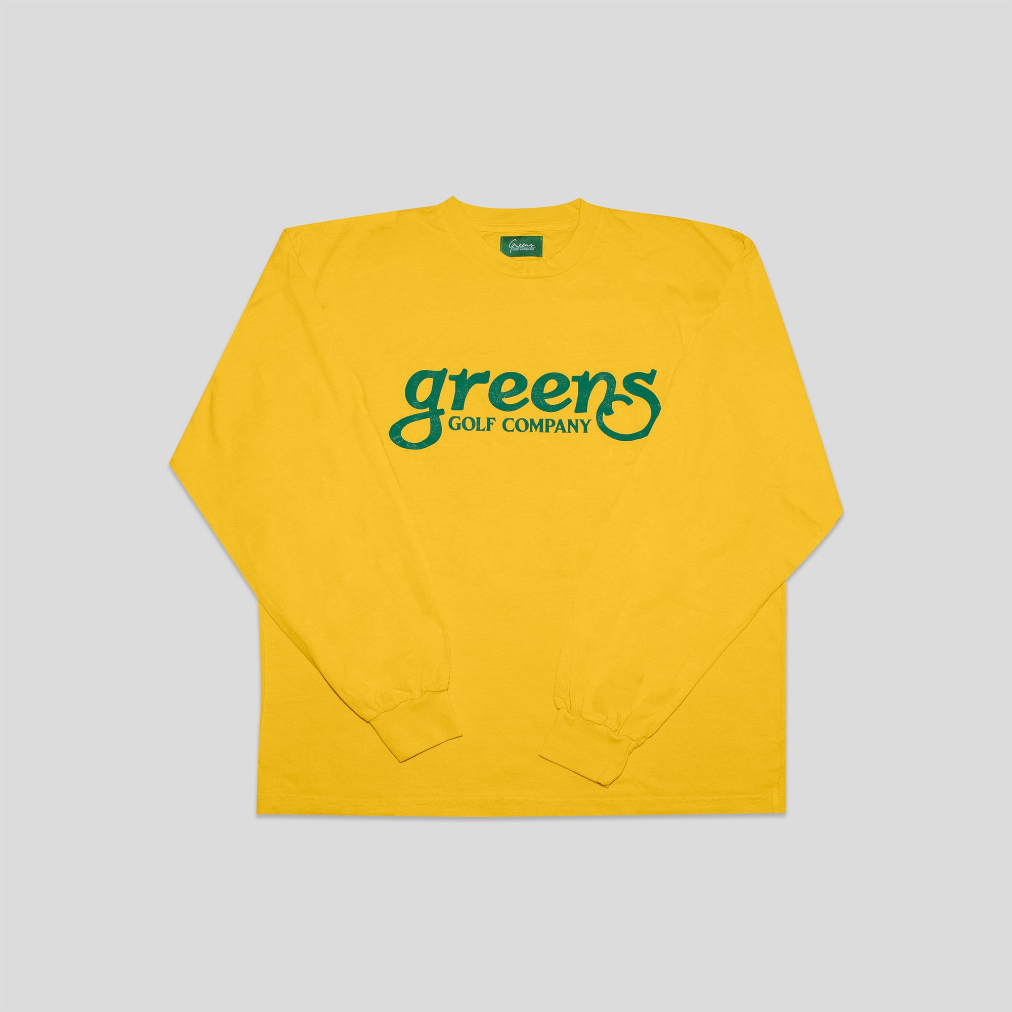 Greens Long Sleeve - Yellow