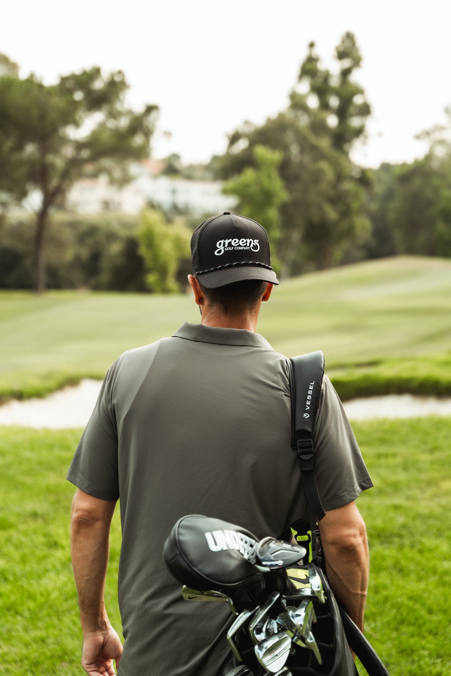 Performance Snapback - Black/White