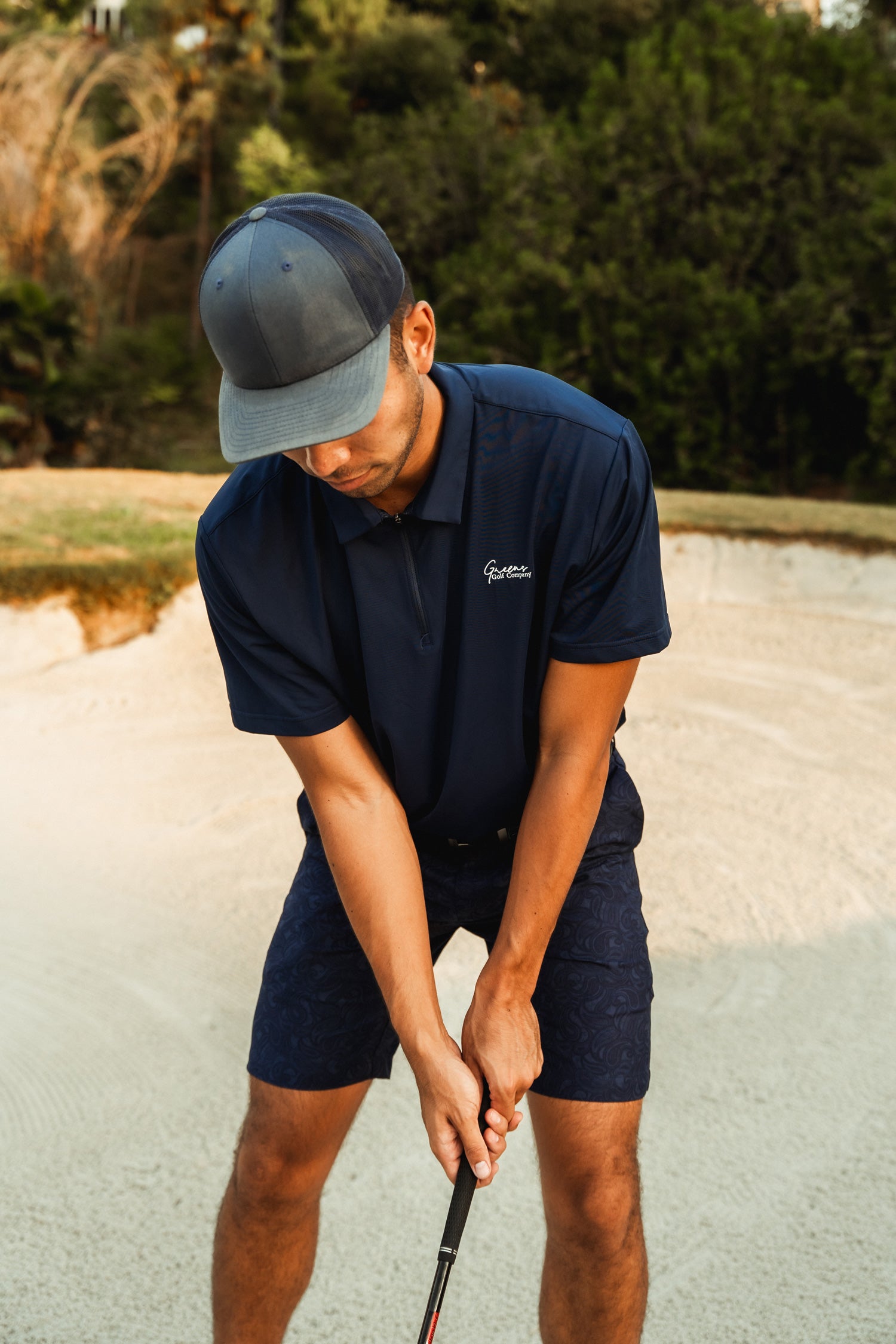 Performance Polo - Navy Blue